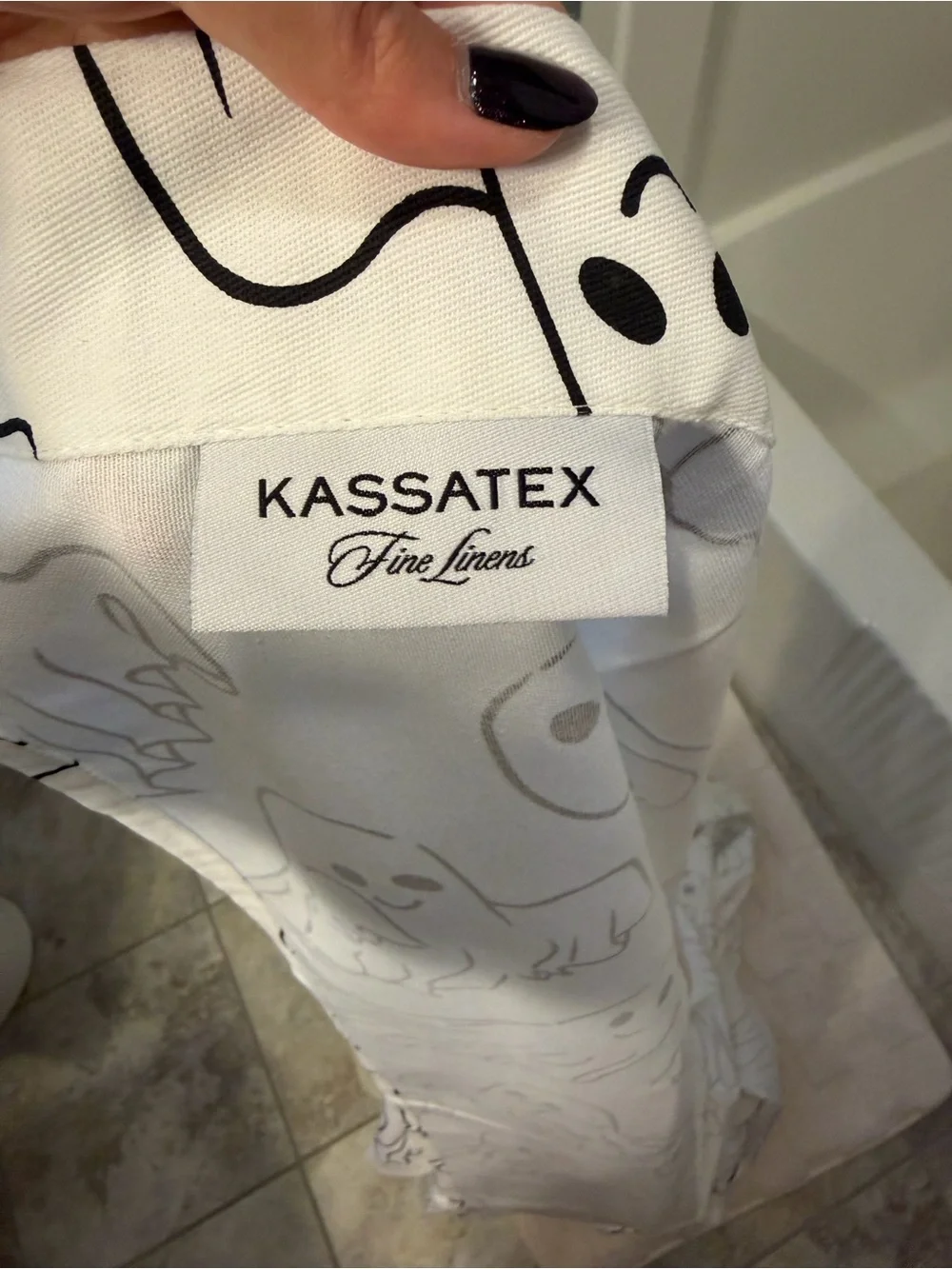 Ghost Shower Curtain